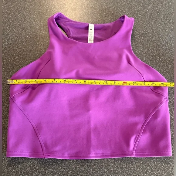 Lululemon Invigorate Training Tank Top - Moonlit Magenta - Size 12 - Picture 4 of 6